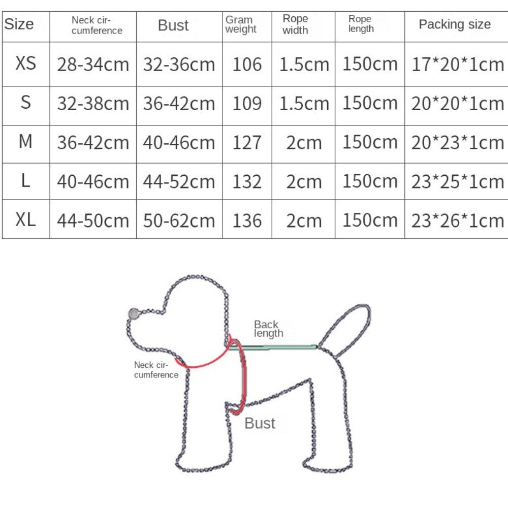 Creative Cute Pet Harness Leash Anti-Escape Adjustable Cat Chest Strap Vest No Pull Dog Collar Harness For Small Medium Dog Cat