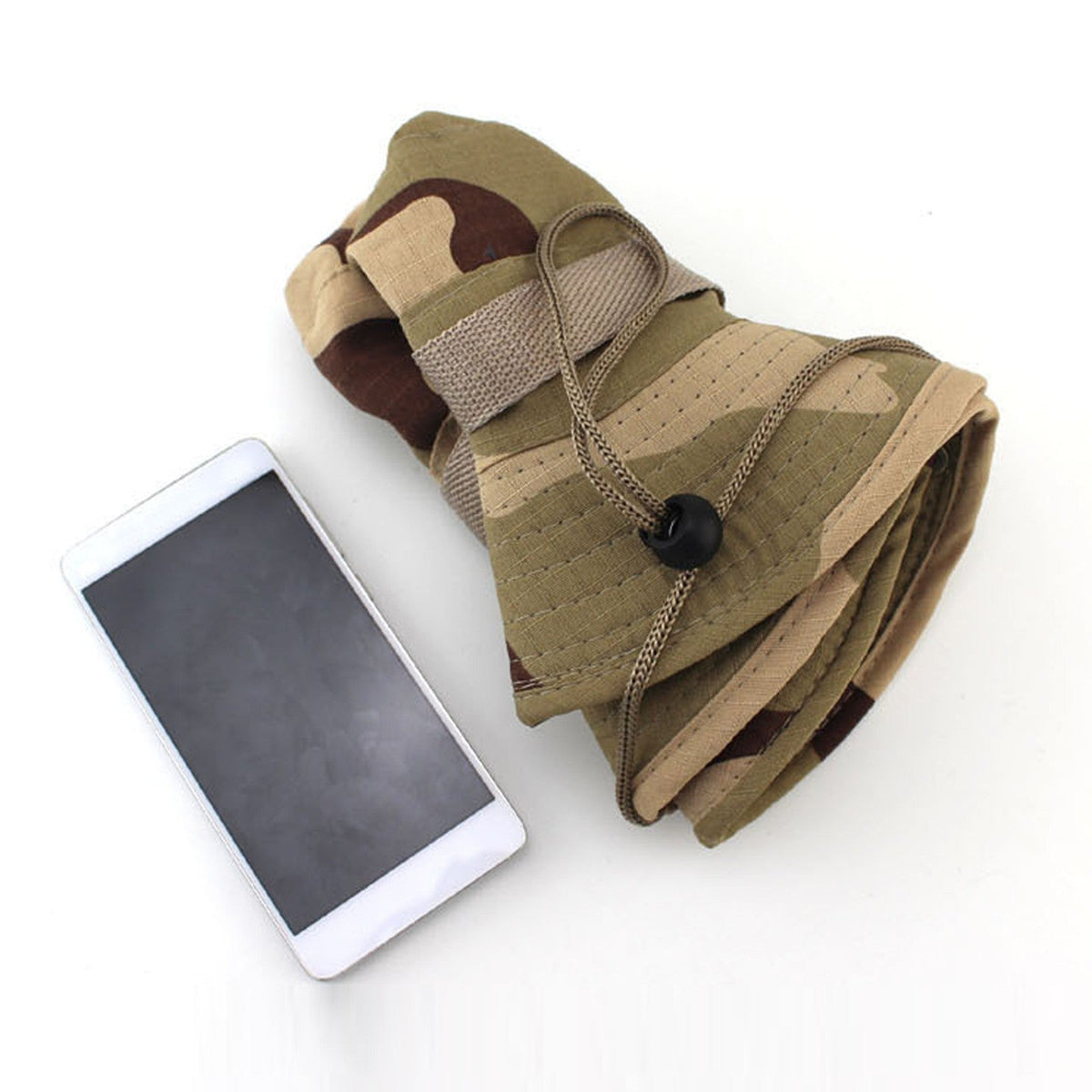 Fashion Men And Women Outdoor Camping Sport Travel Camouflage Fisherman Sunscreen Hat Foldable Wide Brim Soft Hat