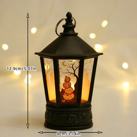 Halloween LED Pumpkin Lamp Ornaments Horror Atmosphere Kids Toy 2026 Halloween Party Home Decor Decoration Supplies