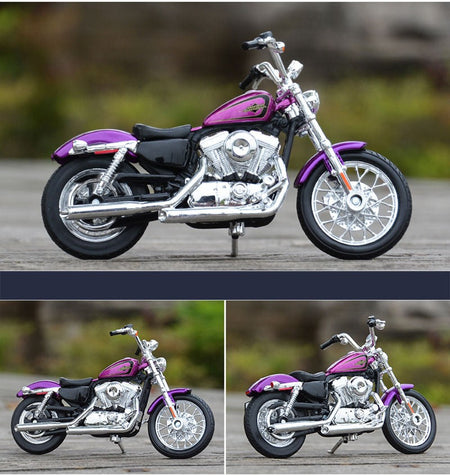 Maisto 1:18 Harley XL 1200V Seventy-Two Alloy Motorcycle Model Diecasts Metal Street Motorcycle Model Simulation Childrens Gifts
