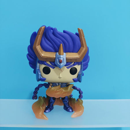 Funko Pop Saint Seiya Action Figure Cygnus Hyoga #808 Dragon Shiryu #807 Andromeda Shun #809 Phoenix Ikki #810 Vinyl Dolls Toys