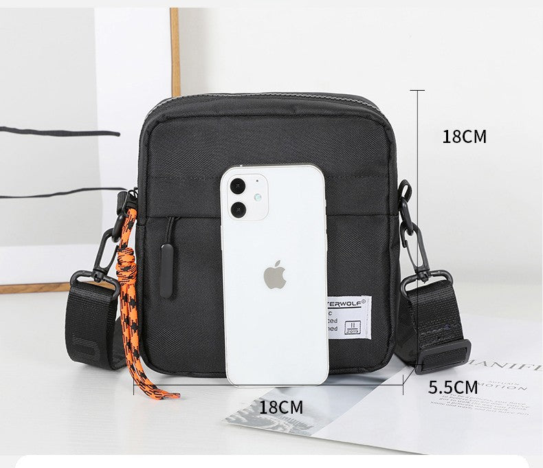 Luxury Brand Casual Mini Crossbody Bag For Phone Bag Men Messenger Bag Male Small Side Shoulder Bag Light Boy Oxford Chest Bag