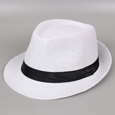 10/24 Pack 1920s Fedora Hats for Men Short Brim Sun Panama Hats Classic Pork Pie Hats Summer Hat for Women Party Wedding Costume