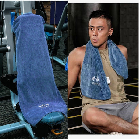 Gym Towel Microfiber Sports Towel for Men and Women, Super Soft and Quick-Drying Towel, for Tennis, Yoga, Cycling, Swimming