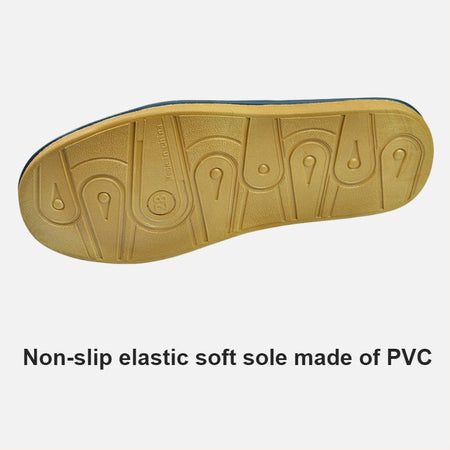 Big sizeGenuine Cow Leather Slippers Homes in indoor slipper Spring Autumn men women elderly non-slip casual single Slides shoes
