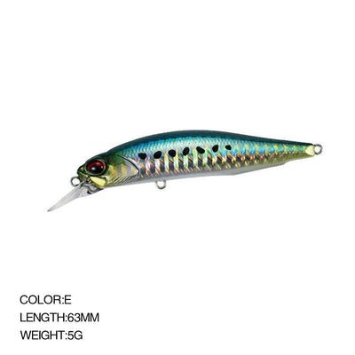 77mm 63mm Minnow Fishing Lure Wobbler Rozante 77SP Long Cast Hover Swaying Lure Jerkbait Artificial Bait Culter Alburnus Bait