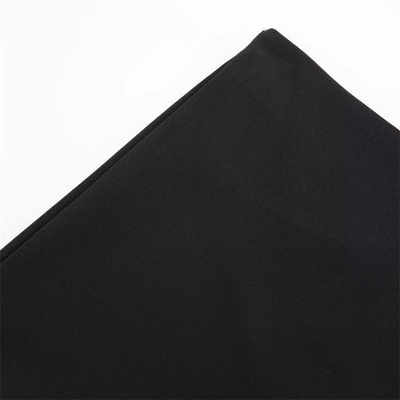 MUJER 2025 Asymmetric Skort For Women Black High Waist Mini Skirt Shorts Women Casual Bermuda Shorts Woman Summer Skirt Shorts