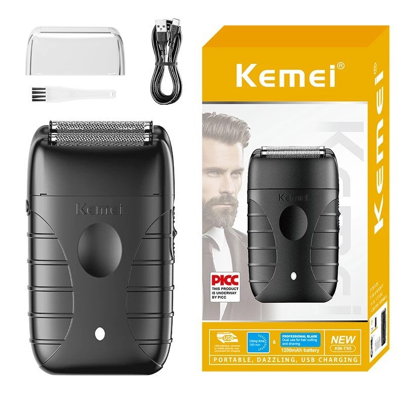 Kemei 2299 2296 T95 Professional Hair Clipper Cordless Trimmer Electric Foil Shaver Men Rechargeable Finish Hair Cutting Machine