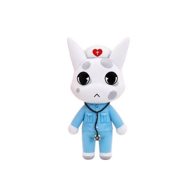 Animal Hospital Cotton Figures Anime Gifts Horror Game Animal Hospital Anomaly Horror Bunny Figurine Halloween Party Favors Gift
