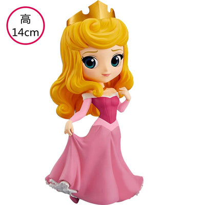 Original Qposket Disney Princess Ice And Snow Strange Love Elsa Ariel Belle Aurora Snow White Mermaid Mulan Cute Toy Doll