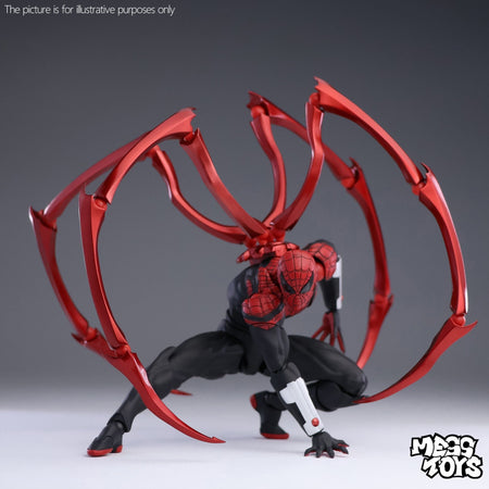 Mess Toys Superior Spider-Man Action Figure Doctor Octopus Peter Parker Anime Figurine Collectible Model Gifts Desktop Ornament