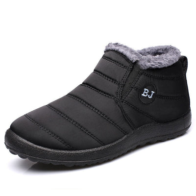 Boots Men Snow Outdoor Mens Fur Shoes Men's Winter Boots Hiking Ankle Boots Waterproof Men Shoes Work Shoes Footwear