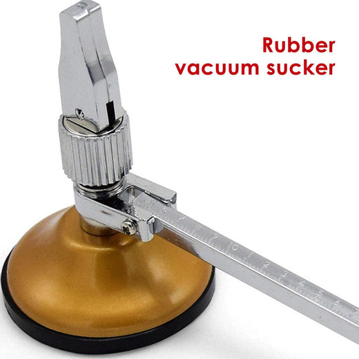 1PCS Glass Cutter Professional Circular Glass Cutter Cutting With Round Handle Suction Cup Tool 200/300/400mm Construction Tools