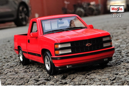 Maisto 1:24 Chevrolet 454 SS 1993 Picku Alloy Car Diecasts & Toy Vehicles Car Model Miniature Scale Model Car For Children
