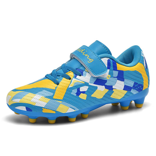 Kids Soccer Cleats Athletic Outdoor FG Football Boots Boys Girls Training Sneakers AG Youth Soccer Shoes for Little/Big Kids