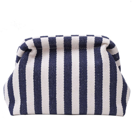 Woven Crochet Purses for Women Beach Clutch Handbags Dumpling Hobo Casual Colorblock Bag Ladies Ruched Cloud Purse