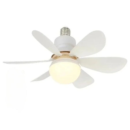 LED 30W Ceiling Fan Light E27 with Remote Control for Dimming, Suitable for Living Room, Study, Household Use, 85-265V