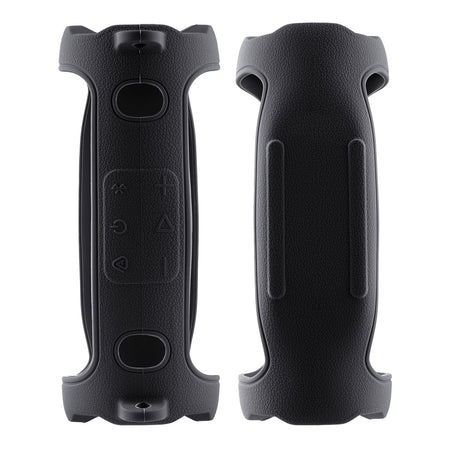 Portable Bluetooth Speaker Carry Silicone Case,Soft Protective Sleeve Cover with Shoulder Strap for JBL Charge 6 Speaker