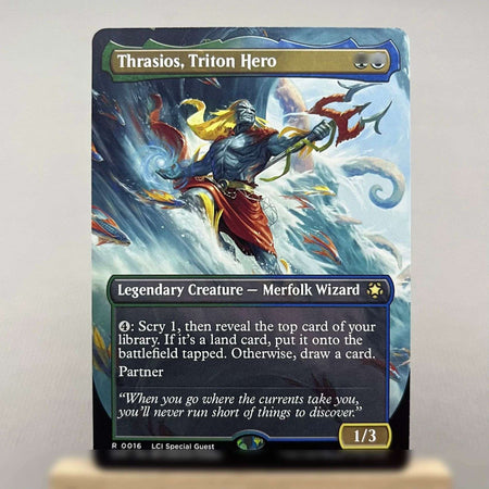 WOT SPG LCC WOE LCI HOLO4-02 TCG Cards for Home Play magical Proxy the Mana Crypt Rhystic Study Lord of Underworld gather