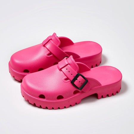 Kidmi New Women's Sandals Platform Beach Sandals EVA Flat Sandals Casual Women Shoes Summer Soft Sandals Outdoor Fashion Sandals