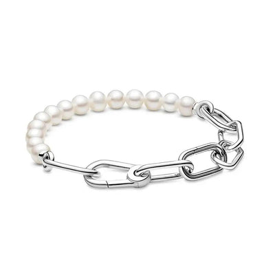 Fit Moment Charm Diy Bracelet Snake Bone Chain Women's Fashion Jewelry Classic Hot Selling Castle Bracelet Exquisite Gift