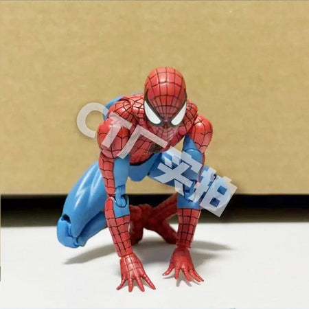 Ct Toys Spiderman Mafex 185 Classic Costume Anime Figure Ver Miles Morales 2099 Spider-man Action Figure Figurine Toys Kids Gift