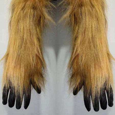 Halloween Mask Planet Chewbacca Hood Latex Plush Mask Star Wars Cute Animal Dress Up Movie