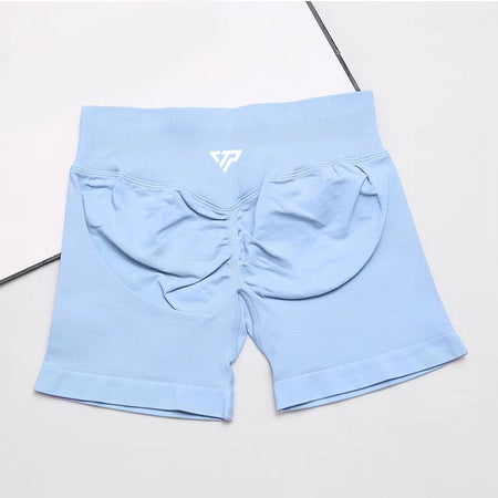 High Quality Women's Sports Stretch Fitness Shorts Yoga Training Running Pilates Tight Yoga Shorts