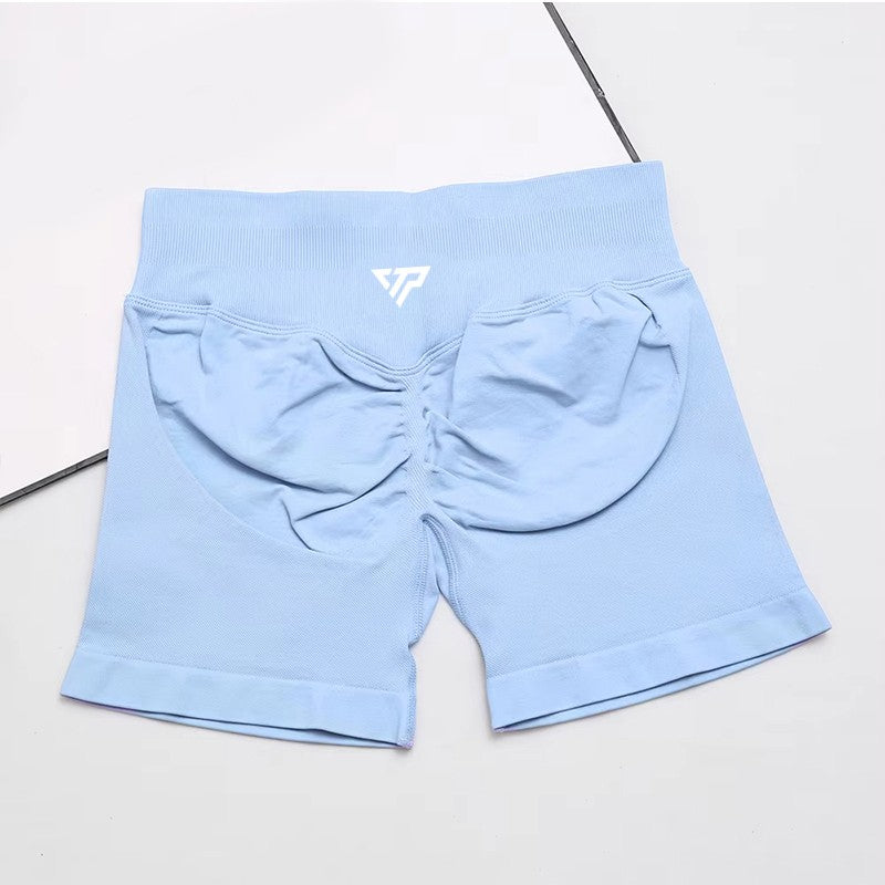 High Quality Women's Sports Stretch Fitness Shorts Yoga Training Running Pilates Tight Yoga Shorts