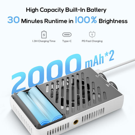 ZHIYUN Official CINEPEER CM25 25W Led Lights Bi Color Handheld Pocket Video Light Photo Lamp Fill Light Photography Lighting