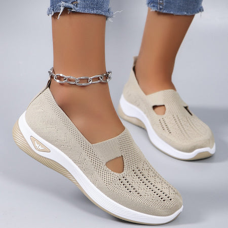 Women's summer breathable mesh flat shoes women's shoes casual sneakers shoes, clearance free shipping