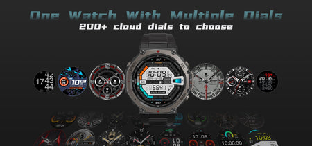 2025 Original T-Rex 3 Ultra Military GPS Smartwatch Built-in GNSS Compass Altimeter 10ATM Waterproof Sports Smartwatch Men Women