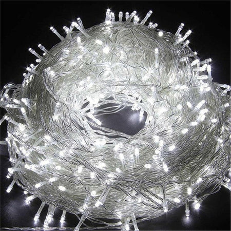 Outdoor LED String Lights Garland 110/220V 10-100M Waterproof Fairy Light Christmas Wedding Party Holiday Gardening Decoration