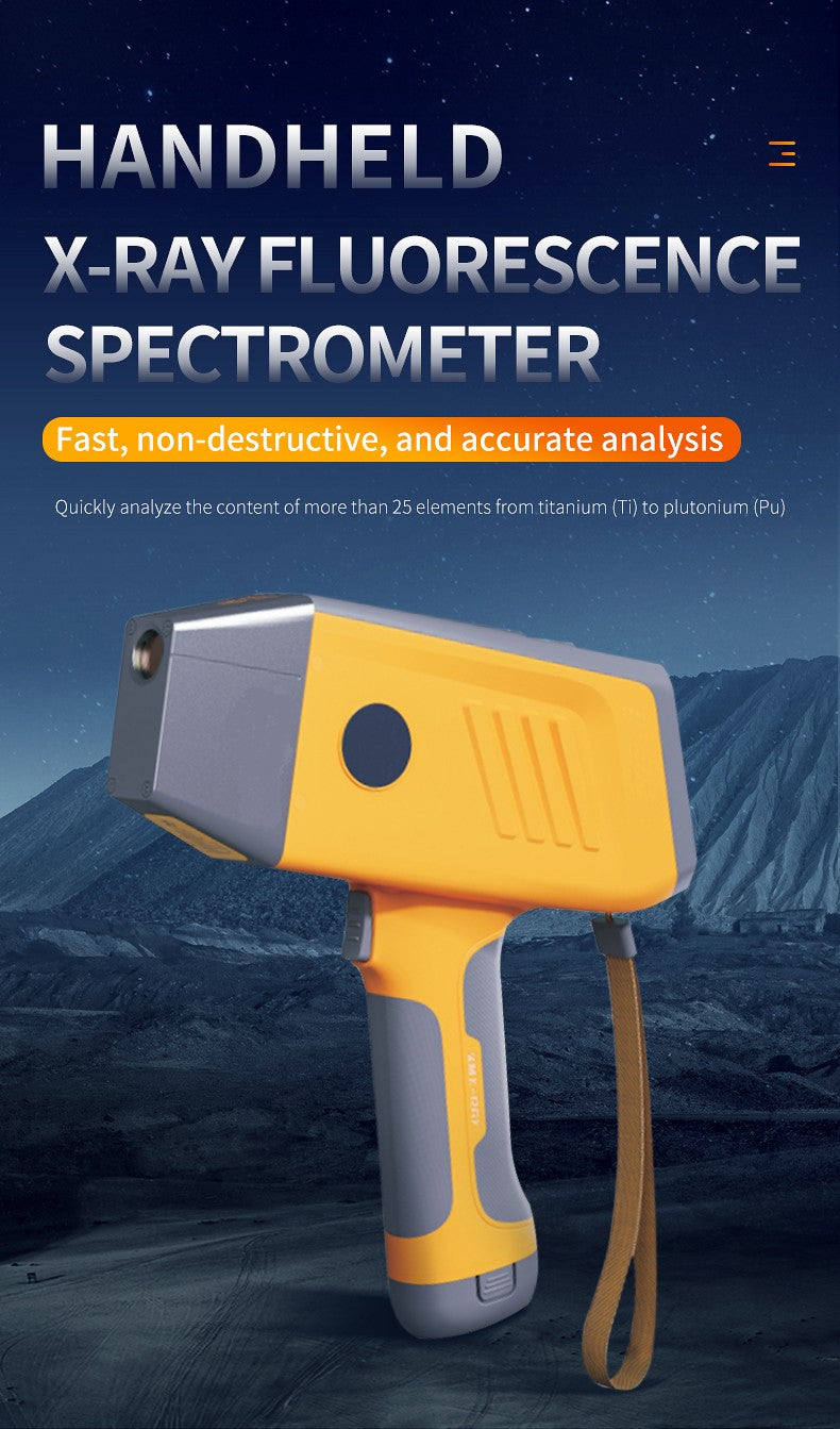 Handful portable handheld X-ray fluorescence (xrf) spectrometer  XRF mental analyzer spectrometer,X ray gold analyzer