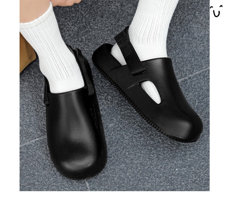 2025 New Casual EVA Sandal Men'S Non-Slip Flip-Flop Mule Design Comfortable Breathable Slip-On Lazy Shoes Adults Home Slippers