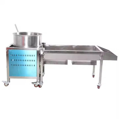 Commercial Automatic Popcorn Machine Gas Industrial Popcorn Making Machine Caramel Milk Chocolate Corn Popper