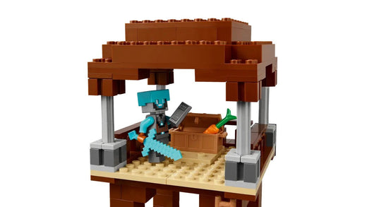 LEGO Building Blocks My World Predator Outpost and Predator Classic Building Blocks Set Toys Children's Gifts