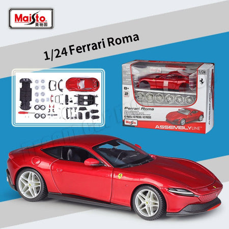 Maisto 1:24 Ferrari FXX K Roma Monza SP1 Model Car Die-Cast Miniature Cars Models Collection Toy Gifts Wholesale