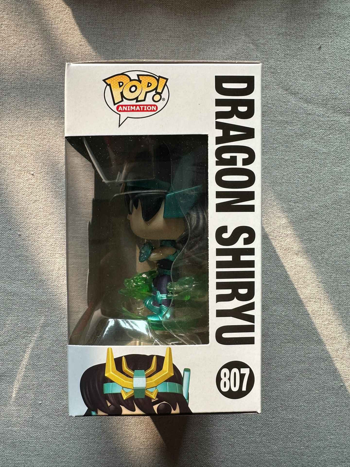 Funko Pop Saint Seiya Action Figure Cygnus Hyoga #808 Dragon Shiryu #807 Andromeda Shun #809 Phoenix Ikki #810 Vinyl Dolls Toys