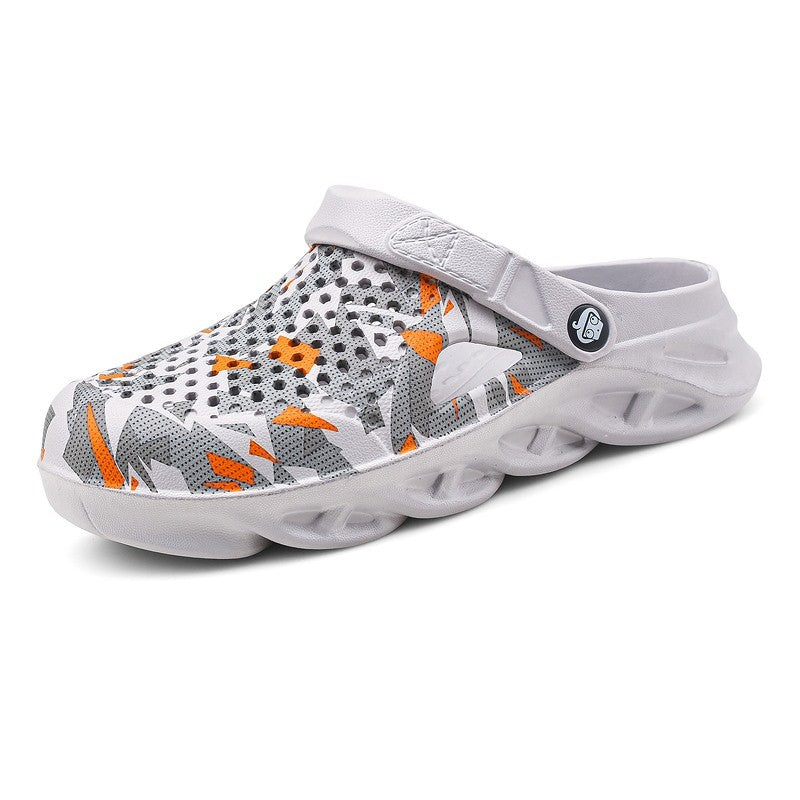 Flat Sandals Men Shoes EVA Slippers Garden Platform Sandals Man Summer Sandals New Male Sneakers Outdoor Home Clogs