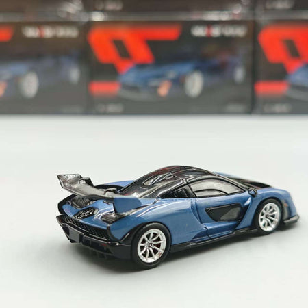 New In Stock Masdi 1:64 Mclaren Senna 1110 Special Edition Alloy Miniature Static Car Model Customized Boy Toys Gifts Collection