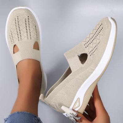 Women's summer breathable mesh flat shoes women's shoes casual sneakers shoes, clearance free shipping