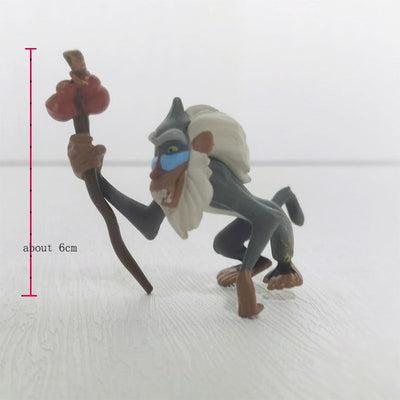 Disney The Lion King Action Figure Toys Rafiki Simba Timon Anime Action Toys Figures Dolls Decoration Gifts for Children