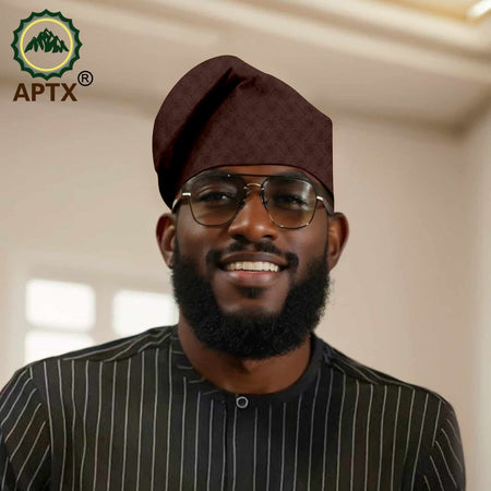Prayer Hats Men Islamic African Muslim Kippah Arab Caps Men Arabia Gold Embroidery Wrap Muslim Islam Men Hat Headscarf 25P002