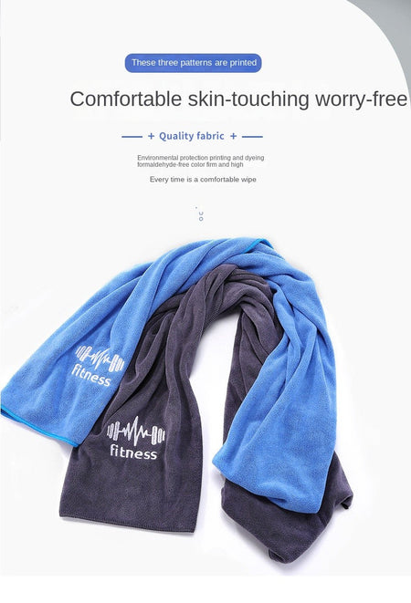 Gym Towel Microfiber Sports Towel for Men and Women, Super Soft and Quick-Drying Towel, for Tennis, Yoga, Cycling, Swimming