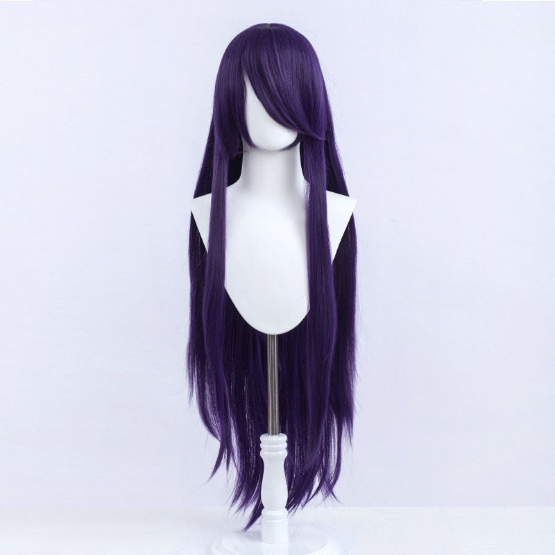 100cm Long Straight Cosplay Wig Anime Compatible Universal Omopinenet Heat Resistant Synthetic Hair Wigs + Wig Cap