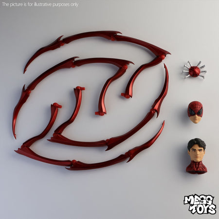Mess Toys Superior Spider-Man Action Figure Doctor Octopus Peter Parker Anime Figurine Collectible Model Gifts Desktop Ornament