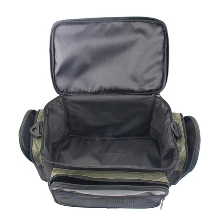 JSFUN Large Capacity Multifunctional Fishing Tackle Bags Oxford Fishing Bag Fishing Reel Tools Storage Box