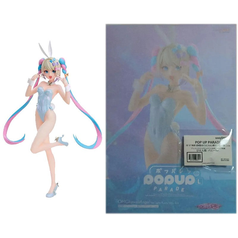 Good Smile Original POP UP PARADE NEEDY GIRL OVERDOSE OMGkawaiiAngel Net tights Bunny Ver. L size Anime Action Figures Toys Gift