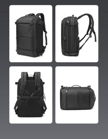 Tigernu Vacuum Backpacks Men Expandable Bags 17inch Laptop Backpack Bags Male Travel Backpacks Large Capacity Backpack Women Bag